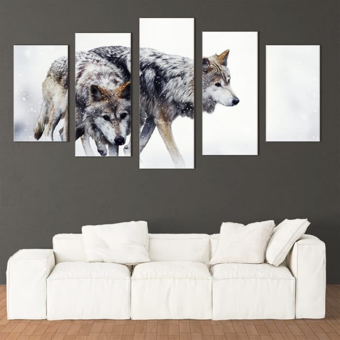 Wild Wolves - Beautiful Home Décor | Unique Canvas