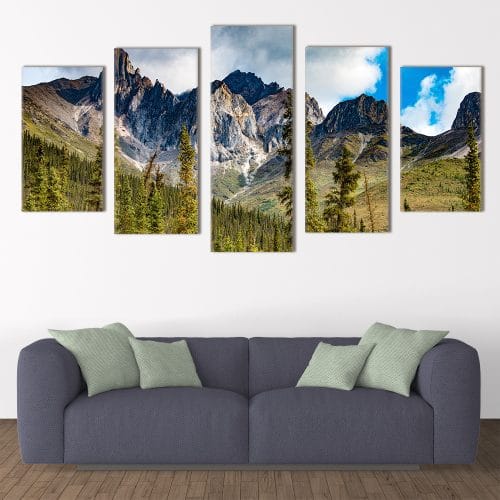 Rocky Mountains - Beautiful Home Décor | Unique Canvas
