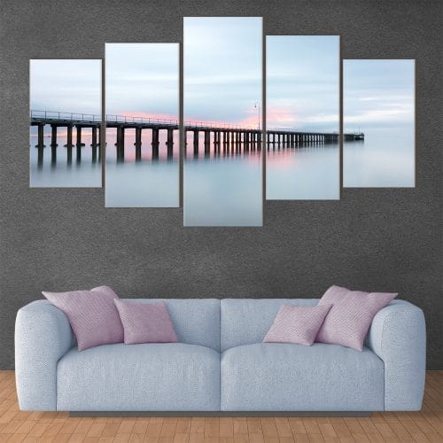 Pier in to The Abyss- Beautiful Home Décor | Unique Canvas