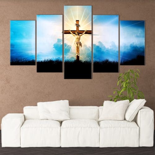 Eminating Christ- Beautiful Home Décor | Unique Canvas