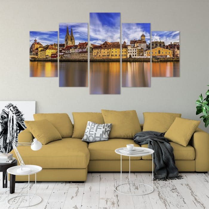 Panorama Regensburg - Beautiful Home Décor | Unique Canvas