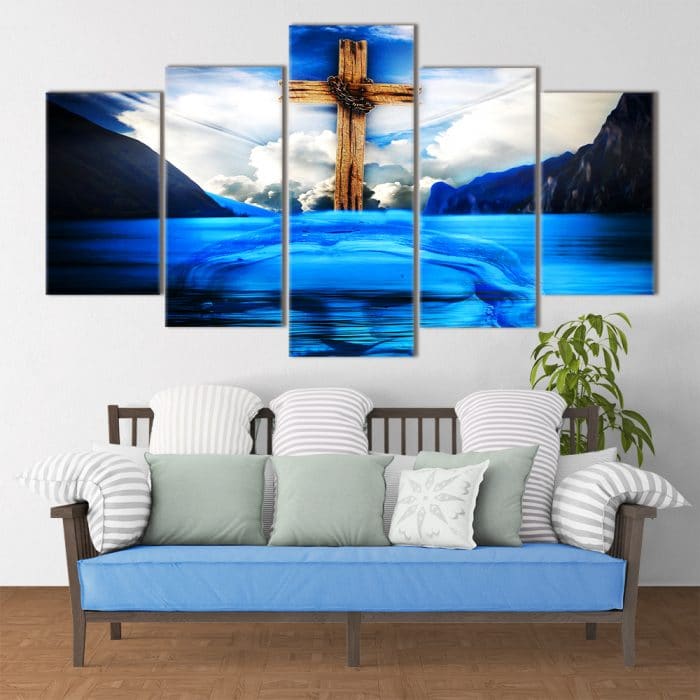 Refelective Christ- Beautiful Home Décor | Unique Canvas