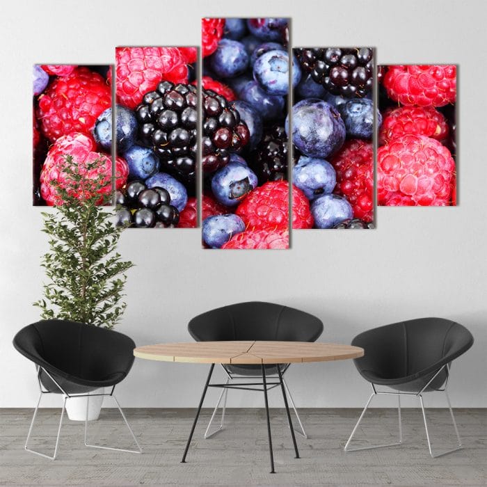 Very Berry Delight unique canvas