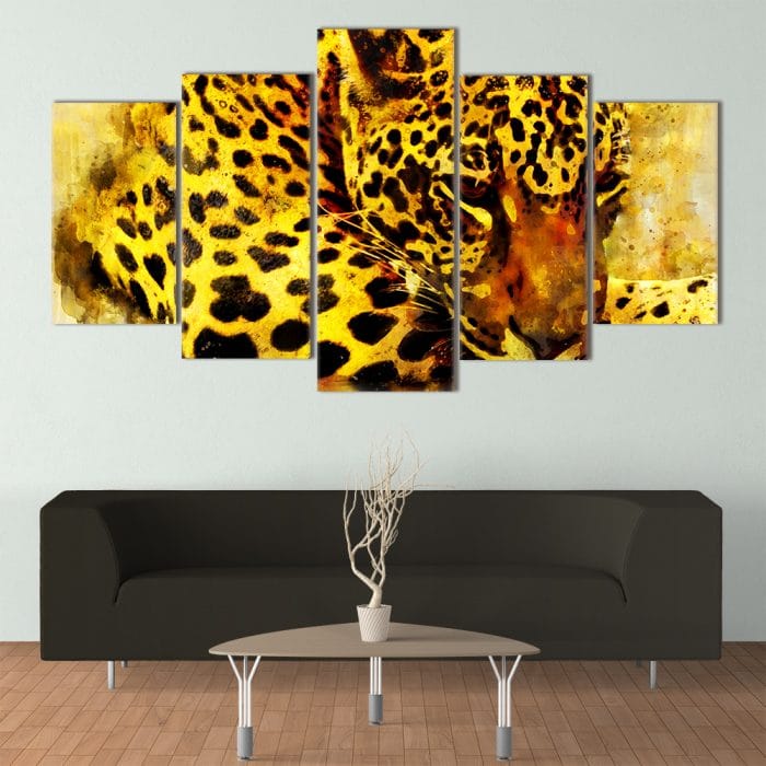 Watercolour Leopard - Beautiful Home Décor | Unique Canvas