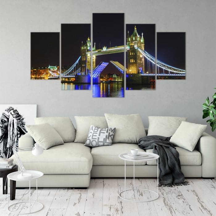 Glorious Tower Bridge Cities Unique Canvas