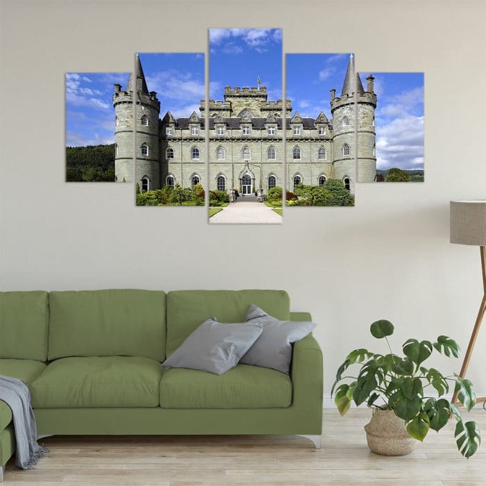 Scottish Castle- Beautiful Home Décor | Unique Canvas