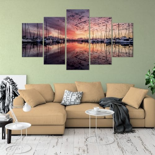 Sunset Yachts- Beautiful Home Décor | Unique Canvas