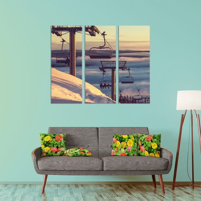 Ski Lift - Beautiful Home Décor | Unique Canvas