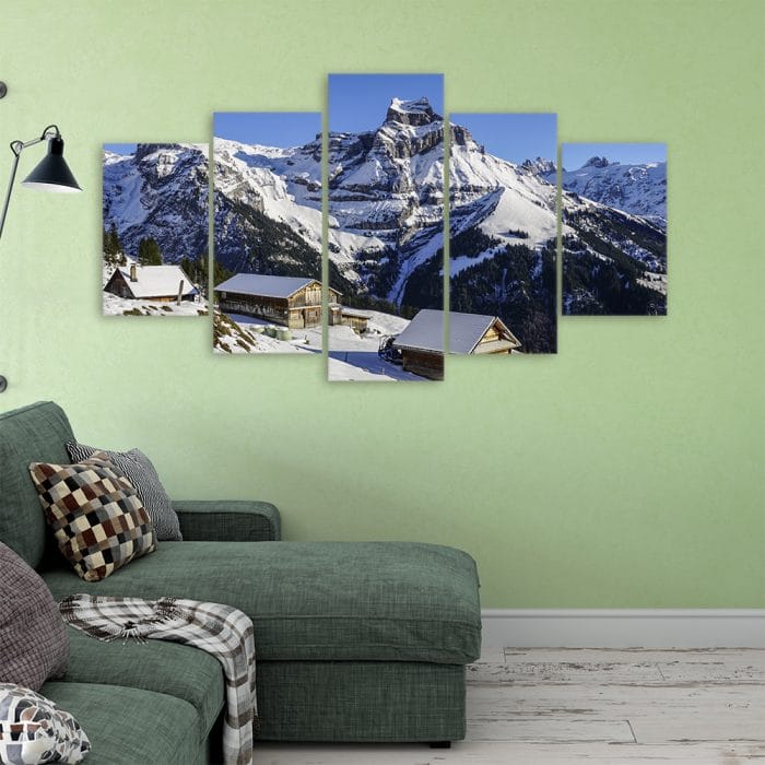 Snow Landscape- Beautiful Home Décor | Unique Canvas